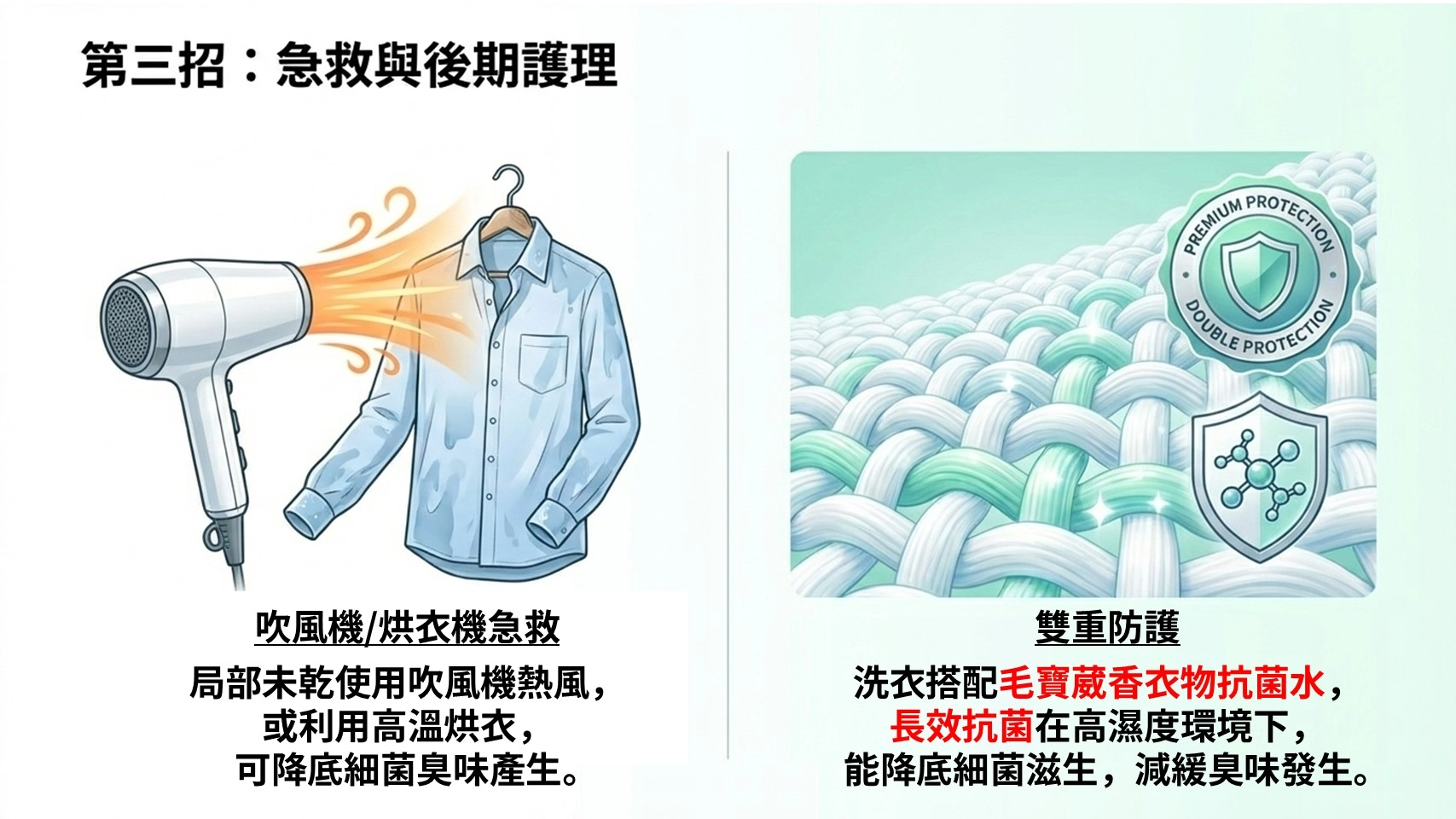 毛寶葳香衣物抗菌水